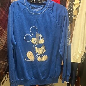 Disney Blue Knit Sweater— Brand New Disney Parks— Walt Disney World